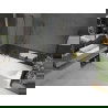 Mexen Vega cadă dreptunghiulară de 180 x 80 cm cu panouri si paravan cu 1 aripă 80 cm, transparent, auriu - 550118080X9408115000