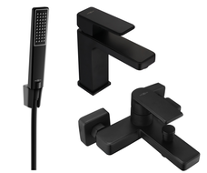 Mexen Mino Set cadă R72, negru - 72403R72-70