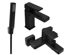 Mexen Mino Set de cadă R77, negru - 72403R77-70