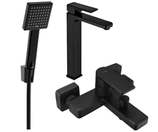 Mexen Mino Set cadă R45, negru - 72413R45-70