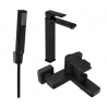 Mexen Mino R77 set de cadă, negru - 72413R77-70