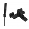 Mexen Mino R72 baterie cadă cu set pentru duș, Neagră - 7243R72-70