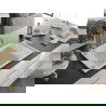 Mexen Elias chiuvetă de granit cu un compartiment, cu picurător și baterie de bucătărie Elia, Albă - 6511-20-670101-00