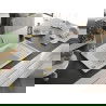 Mexen Elias chiuvetă de granit cu un compartiment, cu picurător și baterie de bucătărie Elia, Albă - 6511-20-670101-50