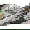 Mexen Elias chiuvetă de granit cu un compartiment, cu picurător și baterie de bucătărie Elia, Albă - 6511-20-670101-70