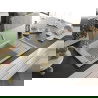 Mexen Elias chiuvetă de granit cu un compartiment, cu picurător și baterie de bucătărie Elia, Bej - 6511-69-670101-50