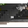Mexen Elias chiuvetă de granit cu un compartiment, cu picurător și baterie de bucătărie Elia, Neagră - 6511-77-670101-00