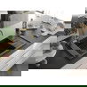 Mexen Elias chiuvetă de granit cu un compartiment, cu picurător și baterie de bucătărie Elia, Neagră - 6511-77-670101-50-B