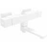 Mexen Cube baterie termostatica pentru baie si duș, Albă - 77910-20