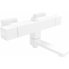 Mexen Cube baterie termostatice pentru cadă și duș, albă - 77910-20