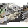 Mexen Bruno chiuvetă de granit cu 1 cuvă și scurgător și baterie de bucătărie Elia, bej - 6513-69-670101-70