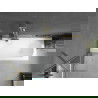 Mexen Vega 180 x 80 cm téglalap alakú kád burkolattal és 1 szárnyas kádparavánnal 50 cm, Átlátszó, arany - 550118080X9505000050