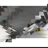 Mexen Vega cadă dreptunghiulară de 160 x 70 cm cu panouri si paravan cu 1 aripă 70 cm, transparent, auriu - 550116070X9507000050
