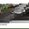 Mexen Cesar chiuvetă granit 1-compartiment cu scurgător și baterie bucătărie Elia, negru/auriu metalic - 6514-75-670101-50-B
