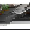 Mexen Cesar chiuvetă de granit cu 1 compartiment, cu scurgător și baterie de bucătărie Elia, negru - 6514-77-670101-70-B