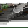 Mexen Andres chiuvetă granit 1,5 camere cu scurgere și baterie bucătărie Elia, negru/auriu metalic - 6515-75-670101-70-B