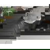 Mexen Andres chiuvetă de granit cu 1,5 compartimente cu scurgător și baterie de bucătărie Elia, negru - 6515-77-670101-00