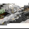 Mexen Tomas Chiuvetă de granit cu 2 compartimente și baterie de bucătărie Elia, Neagră/Argintiu metalic - 6516-73-670101-50