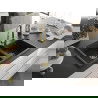 Mexen Tomas Chiuvetă de granit cu 2 compartimente și baterie de bucătărie Elia, Neagră/Auriu metalic - 6516-75-670101-50
