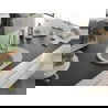 Mexen Kevin chiuvetă de granit cu 1 cuvă, cu picurător și baterie de bucătărie Elia, bej - 6517-69-670101-00