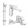 Mexen Alexa DQ62 set cadă, Crom - 71203DQ62-00