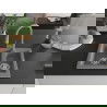 Mexen Carlos chiuvetă de granit cu 1,5 cuve și baterie de bucătărie Elia, gri - 6518-71-670101-71