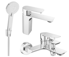 Mexen Alexa R40 set de baie, crom - 71203R40-00