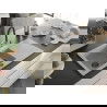 Mexen Matias Chiuvetă de granit de 1,5 compartiment cu picurător și baterie de bucătărie Duo, Bej - 6502-69-671701-07-B