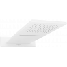 Mexen Waterfall pălărie de duș slim 50 x 22 cm, albă - 79190-20