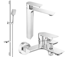 Mexen Alexa DQ62 set cadă, Crom - 71213DS62-00