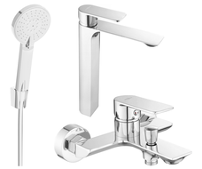 Mexen Alexa Set cadă R40, crom - 71213R40-00