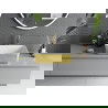 Mexen Catia lavoar pe blat 48 x 38 cm, alb/auriu model solzi - 21314808