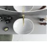 Mexen Viki lavoar pe blat 48 x 35 cm, alb/auriu model solz - 21054808