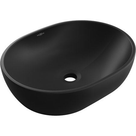 Mexen Viki chiuvetă de blat 48 x 35 cm, negru mat - 21054885