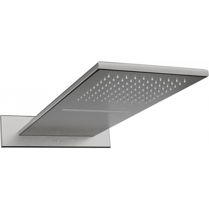 Mexen Waterfall duș slim 50 x 22 cm, grafit - 79190-66