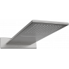 Mexen Waterfall cap de duș slim 50 x 22 cm, gri pistolet periat - 79190-66