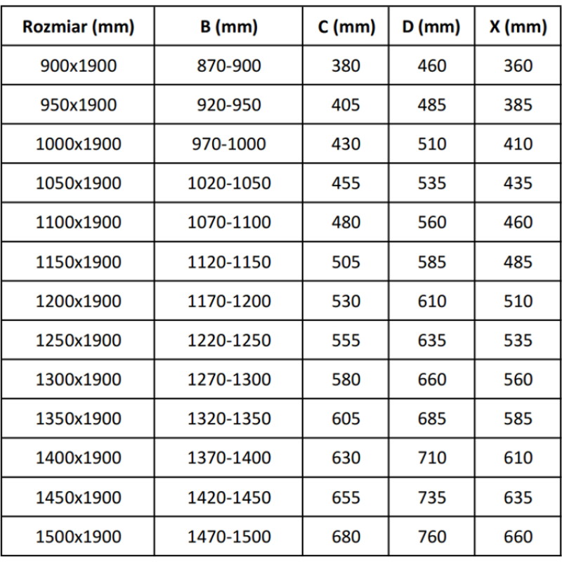 Mexen Apia tolóajtós zuhanykabin 90 cm, csíkos, króm - 845-090-000-01-20