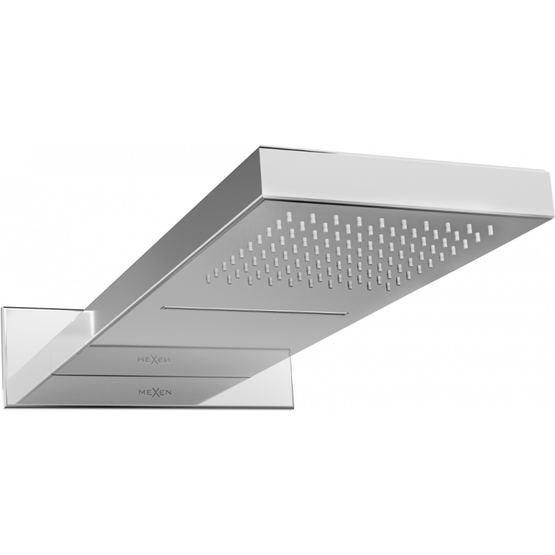 Mexen Waterfall cap de duș 50 x 22 cm, crom - 79195-00