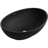 Mexen Elza 40 x 33 cm-es pultra helyezhető mosdókagyló, fekete matt - 21014085