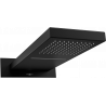 Mexen Waterfall duș cu efect de ploaie 50 x 22 cm, negru- 79195-70