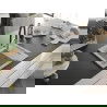 Mexen Enzo chiuvetă de granit cu un compartiment, cu picurător și baterie de bucătărie Duo, Bej - 6506-69-671701-07