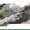 Mexen Enzo chiuvetă de granit cu un compartiment, cu picurător și baterie de bucătărie Duo, Gri - 6506-71-671701-57-B