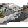 Mexen Enzo chiuvetă de granit cu o singură cuvă și picurător și baterie de bucătărie Duo, gri - 6506-71-671701-70-B