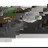 Mexen Enzo chiuvetă de granit cu o singură cuvă și scurgător, cu baterie de bucătărie Duo, negru/auriu metalic - 6506-75-671701?