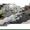 Mexen Enzo chiuvetă de granit cu 1 cuvă cu scurgător și baterie de bucătărie Duo, negru/auriu metalic - 6506-75-671701-57-B