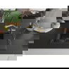 Mexen Enzo chiuvetă de granit cu 1 cuvă cu scurgător și baterie de bucătărie Duo, negru/auriu metalic - 6506-75-671701-57-B