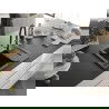 Mexen Enzo chiuvetă de granit cu un compartiment, cu picurător și baterie de bucătărie Duo, Neagră - 6506-77-671701-07-B