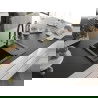 Mexen Enzo chiuvetă de granit cu un compartiment, cu picurător și baterie de bucătărie Duo, Neagră - 6506-77-671701-57-B