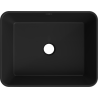 Mexen Catia chiuvetă pe blat 48 x 37 cm, Negru mat/aurie model tip solzi - 21314878