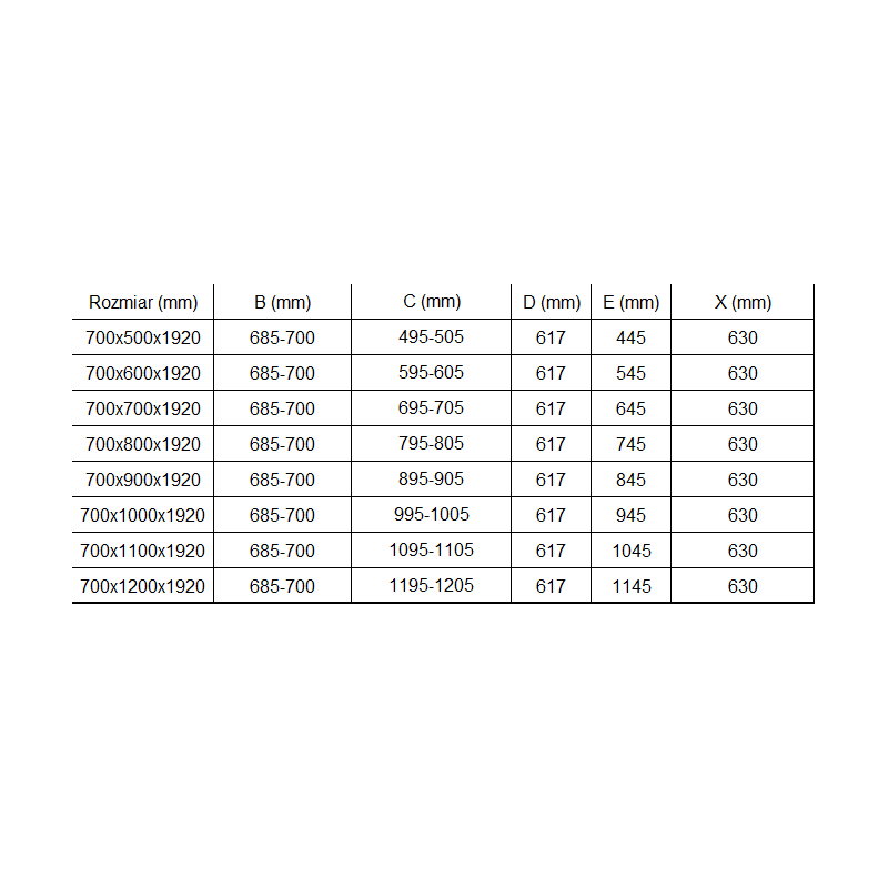 Mexen Pretoria cabina de duș basculantă 70 x 100 cm, transparentă, neagră - 852-070-100-70-00